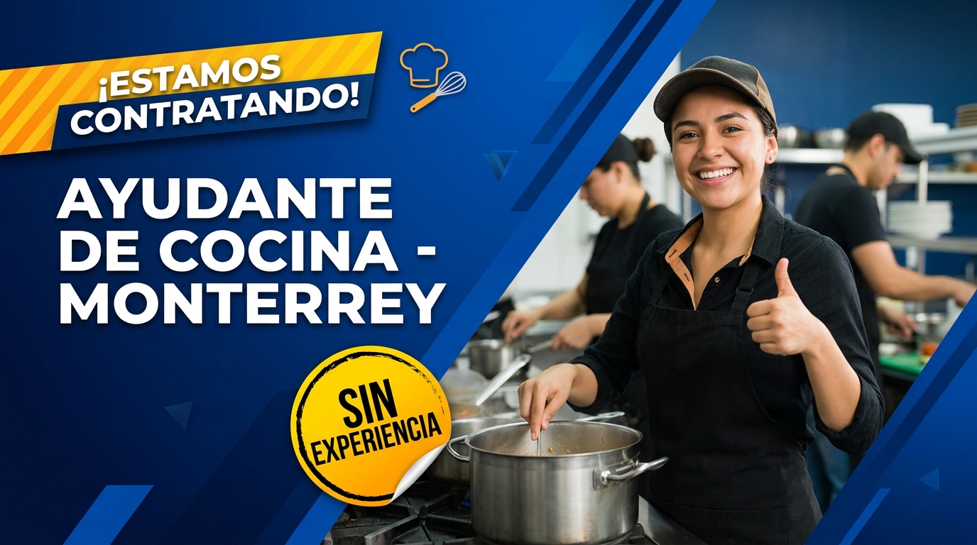 Lee más sobre el artículo Ayudante de cocina en restaurante en Monterrey