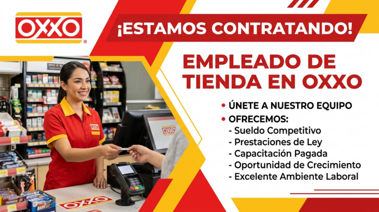 Lee más sobre el artículo Empleado de tienda en OXXO