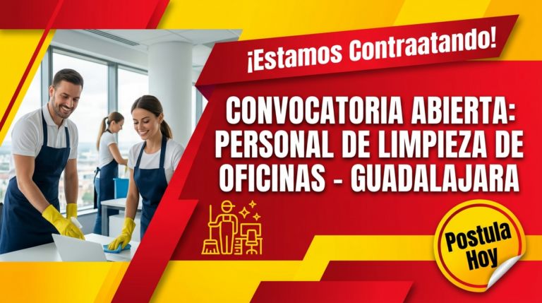 Lee más sobre el artículo Personal de limpieza para oficinas en Guadalajara