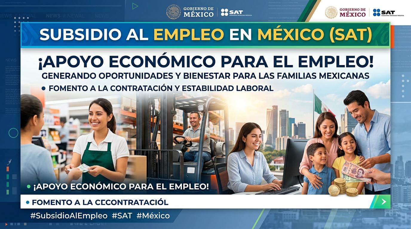 Lee más sobre el artículo Subsidio al Empleo en México (SAT)